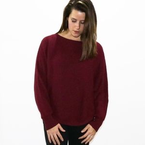 Burgandy Tunic Sweater